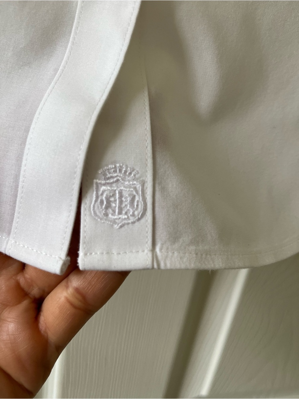 Talbots White NON-IRON SLEEVELESS PERFECT SHIRT 12P - Picture 4 of 7
